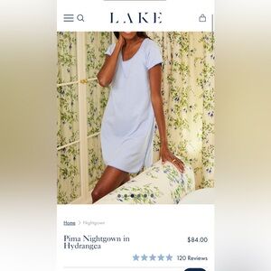 Lake Pajamas Nightgown